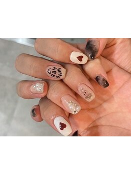 手描きアートが得意なサロン