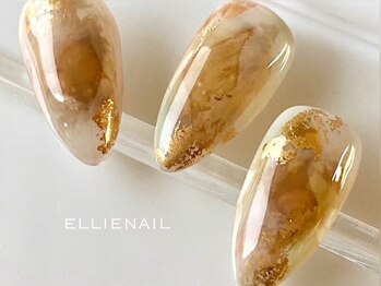 エリーネイル(ellie Nail)の写真/“モテかわ”大人女子！完成。自分の爪じゃ無いみたい…と喜びのお声多数！accessory nail