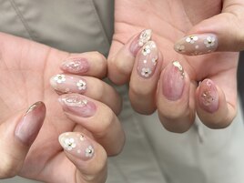 ホロフラワーネイル