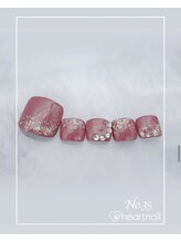 はあとねいる 武蔵境駅南口店/フットネイルデザイン【035】