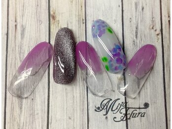 ミハフルーラ 与野(Home Nail Salon Mija Flura)/シンプル　Y249S