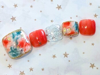 ティーエヌ 大船店/フット定額ネイル☆8800円