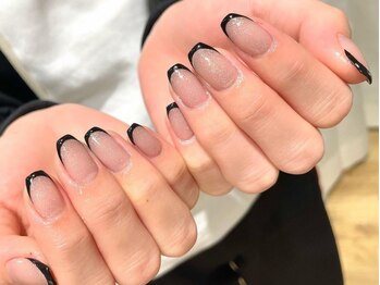 ベース付き×BLACK×French