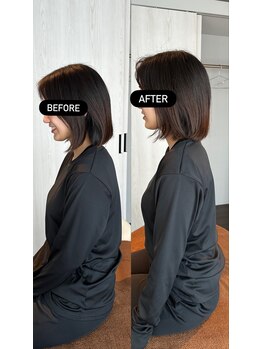 クラーレ(CURARE)/before、after