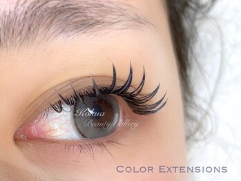 コクア ビューティサロン(Kokua Beauty Gallery)/Wフラットラッシュ*カラー120束