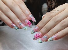 ウメネイルスタジオ(UME NAIL STUDIO)/題長さだしやり放題×つけ放