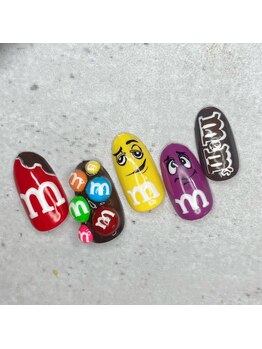 ネイルサロン あんび/持ち込みOK◎150分アート¥11980