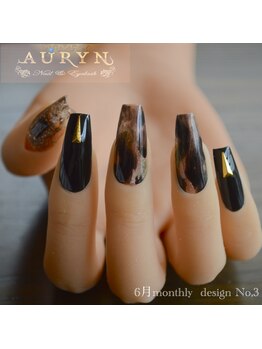 アウリン(AURYN)/6月限定monthly design No,3