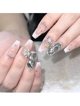 クイーンズビューティーサロン 新宿本店(Queen's beauty salon)/チップアートやり放題&つけ放題