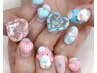 【xoxo】ジェル3dつけ放題12980円（on gel nails&3D）