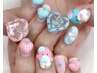 【xoxo】ジェル3dやり放題♪12980yen★量産型 ワンホン 韓国 Gel nail 3d