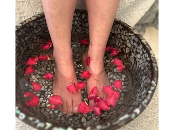 ハッピー(HAPPY)/サービスのアロマフットバス