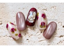 ネイルクローネ(nail crone)/インクフラワーネイル