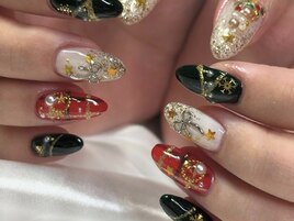 クリスマスネイル
