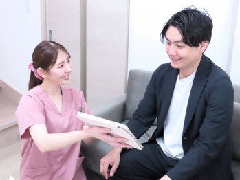 リリー(RILY)の写真/【ヒゲ脱毛初回¥1,980】肌へのダメージが少ない!男性のヒゲ剃り負けする方にもお気軽にお越し下さい
