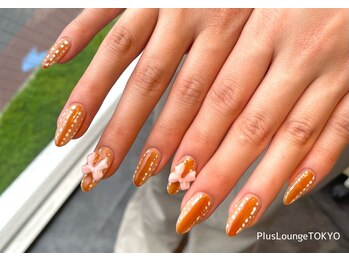 プルースラウンジ トウキョウ(Plus Lounge TOKYO)/個性派アートネイル♪