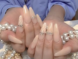 シンプルネイル/持ち込み/新宿