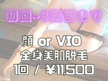 宮崎台ビューティーラウンジ(BeautyLounge)/全身脱毛 + 顔 or VIO