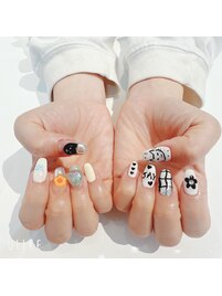 エナプジェイくんネイル