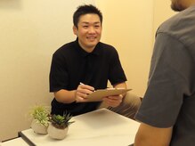 バランスマッサージ(BALANCE MASSAGE)の雰囲気（丁寧なカウンセリングでお身体の状態を確認します）