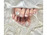 【Jr.担当】【FOOT バス込み】キラキラ好き必見☆2本埋め尽くしネイル¥4990