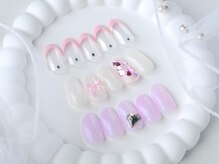ホワイトネイル 名駅店(WHITE NAIL)/定額アート/シンプルネイル