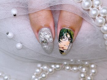 アリーズ(Allies)/痛ネイル 手描き マグネット