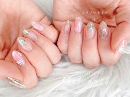 春★フラワーネイル