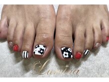 ルミナ 伊勢崎店(Lumina)/フットお花ネイル