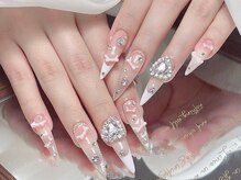 Lien nailsalon【長さだし専門店】パラジェル・フィルイン導入/長さだし｜ガーリーワンホン