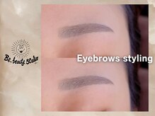 ビービューティースタジオ 溝の口店(Be_beauty studio)の雰囲気（アイブロウは自眉を活かした自然な仕上がり。目元美人に♪）