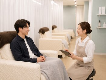 ユニブロウ 亀有店(uni+brow)の写真/初めての眉毛サロンに選んでほしい！「眉毛でこんなに雰囲気が変わるんだ」と感動する眉スタイリング3900円