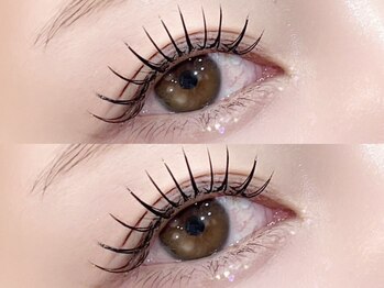 eyesalon LUCIA荒尾店/LEDマツエク/パリジェンヌ/まつげパーマ/眉毛/フラットラッシュの写真/【モチを追求するLUCIAの高品質マツエク】LED技術で持続力約1.5倍!軽量×高密着で美しい目元を長く♪