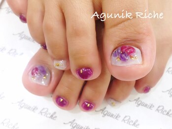 アグニークリッシェ(Agunik Riche)/【天然石ネイル】