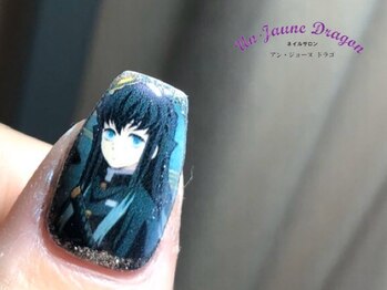 アン ジョーヌドラゴ/【自爪ネイル】プリントネイル