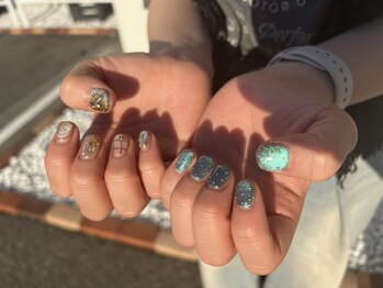 サワネイル(Sawa nail)/ニュアンス×マグネット