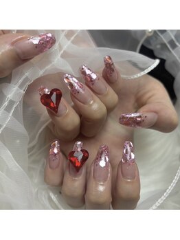 サロンドゥードゥー(SALON DOUDOU)/グリッターグラデーション