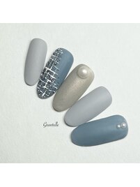 ツイードネイル