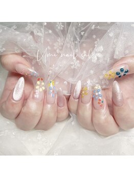ユミ(Umi)/【花ネイル】