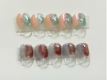 ユメノソラ 越谷店(yumeno空)/塗りかけデザイン ¥3900