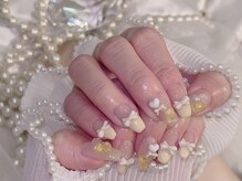 フィオナ 大久保店(Fiona)/はちみつくまちゃんネイル#定額