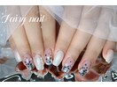 キラキラ上品なネイル¥6980
