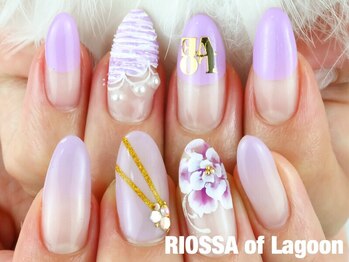 リオッサ オブ ラグーン(RIOSSA of Lagoon)/もこもこツイード×ベルベット