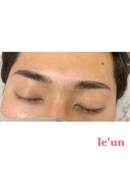 ルアン 表参道店/メンズ眉毛脱毛スタイリング 