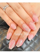 デジャヴ(Dejavu)/春の塗りかけネイル