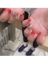 ビューティームーン(beauty moon)/オレンジよりボルドー＊