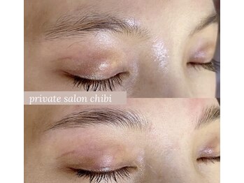 チビ(chibi)/ナチュラルな平行眉◎