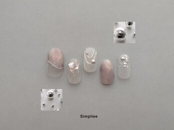 【ハンド】ブライダルネイル