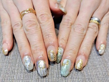 エーネイルサロン プラーカ本店(A-Nail Salon)の写真/【HAND】ネイリスト担当◇つけ放題150分￥7500いつも綺麗でいたいネイルをお休みせずにお洒落が楽しめる!