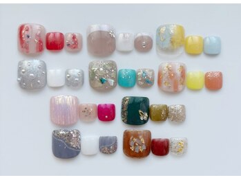 リー 浜松領家店(Ree)/フット10本アート